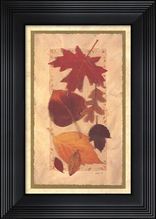 Framed Autumn Harvest II Print