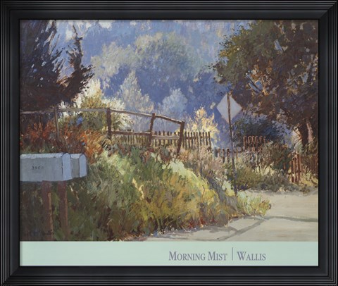 Framed Morning Mist Print