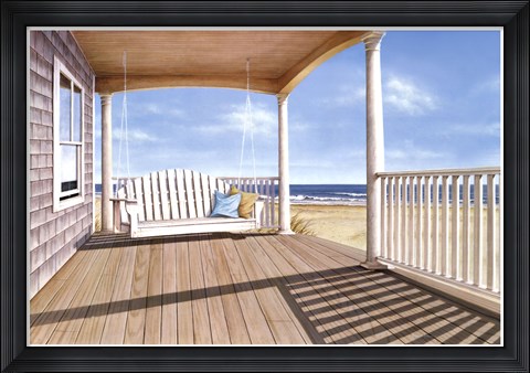Framed Porch Swing Print