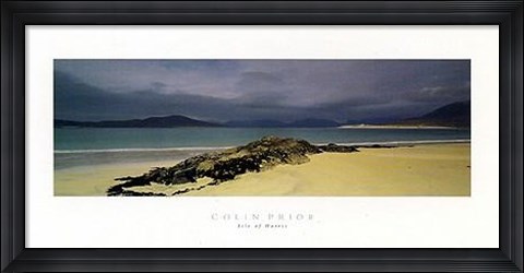 Framed Isle Of Harris Print