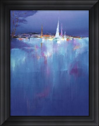 Framed Marina Azzurra Print