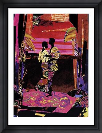 Framed Two Dancers Print