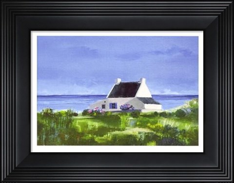 Framed La Petite Maison Print