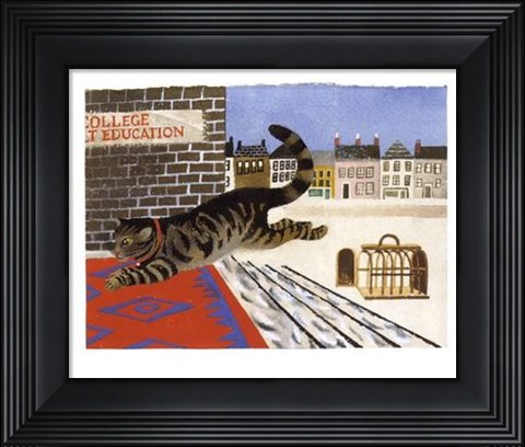 Framed Motley Escapes Print