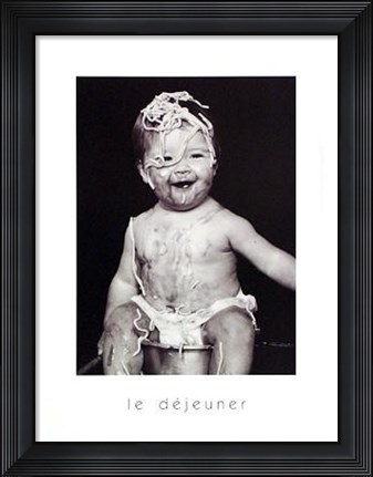 Framed Le Dejeuner Print