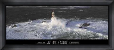 Framed Pierres Noires Print
