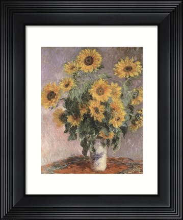 Framed Sunflowers Print