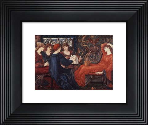 Framed Laus Veneris Print