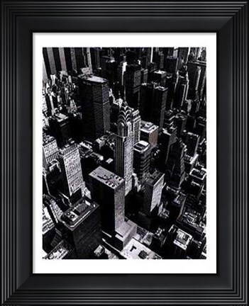 Framed Chrysler Building Print