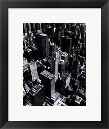 Framed Chrysler Building Print