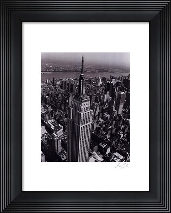 Framed Empire State Building Print