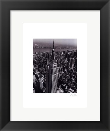 Framed Empire State Building Print