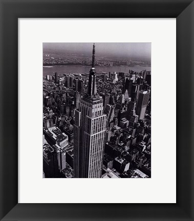 Framed Empire State Building Print