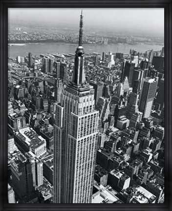Framed Empire State Building Print