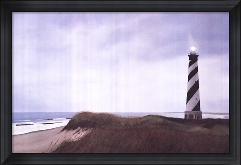 Framed Cape Hatteras Light Print