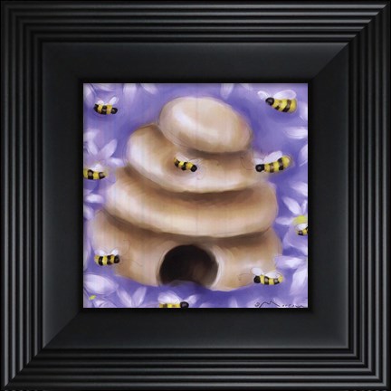 Framed Beehive Print