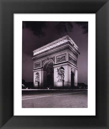 Framed Arc de Triomphe Print