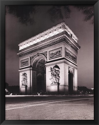 Framed Arc de Triomphe Print