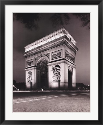 Framed Arc de Triomphe Print