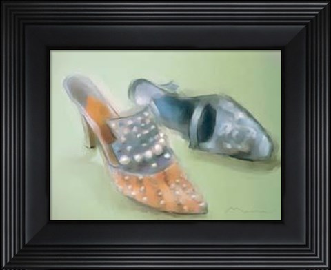 Framed Shoes I Print