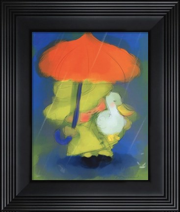 Framed Me With Duck Print