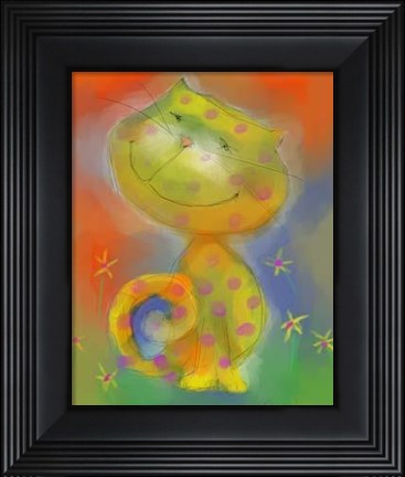 Framed Romeo In Field Print