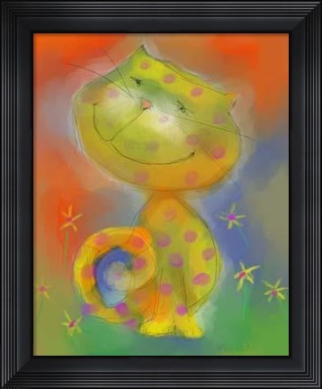Framed Romeo In Field Print