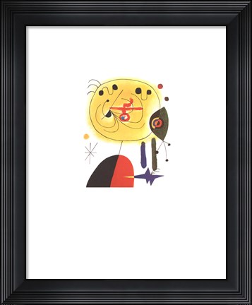 Framed and Fix the Hairs of the Star Print