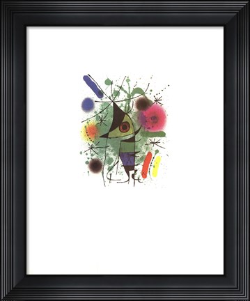 Framed Singing Fish Print