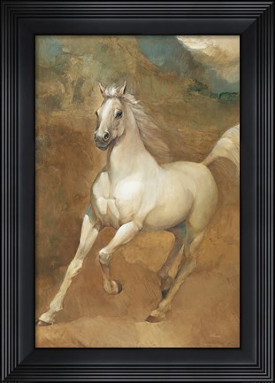 Framed White Knight Print