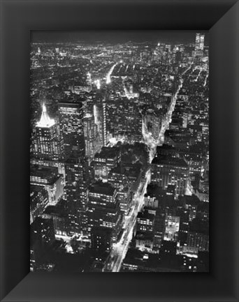 Framed Manhattan (full bleed) Print