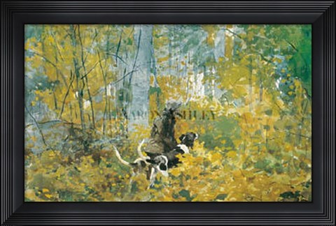 Framed On The Trail Print
