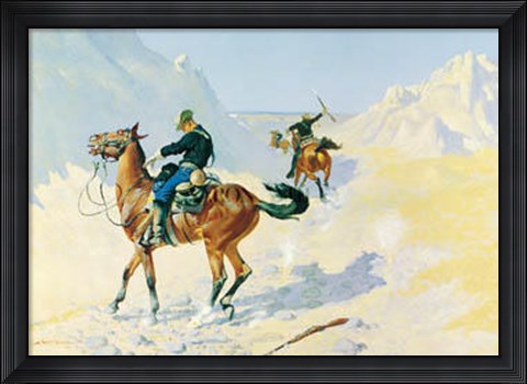 Framed Advance Guard Print