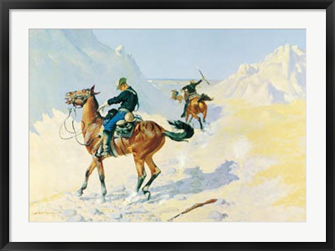 Framed Advance Guard Print