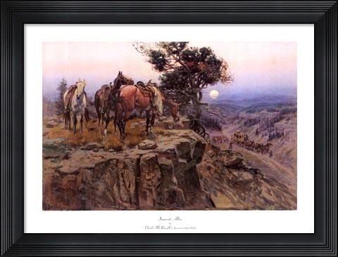 Framed Innocent Allies Print