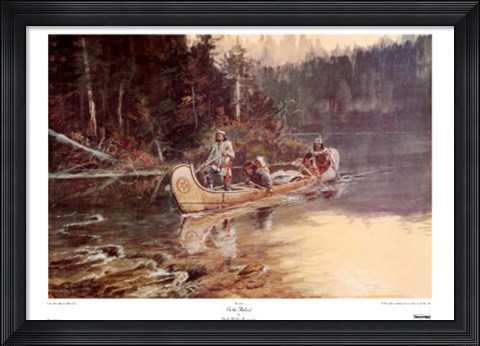 Framed On The Flathead Print