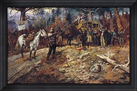 Framed Hold Up Print