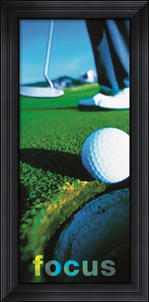 Framed Focus-Putter Print