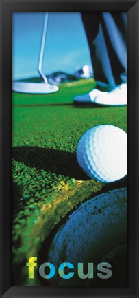 Framed Focus-Putter Print