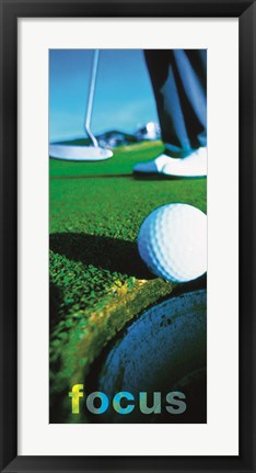 Framed Focus-Putter Print