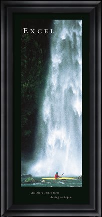 Framed Waterfall-Excel Print