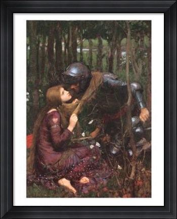 Framed La Belle Dame Sans Merci Print