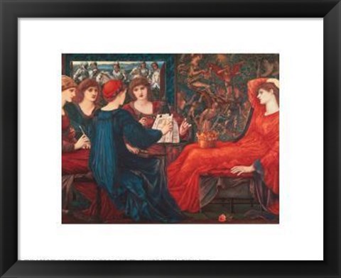 Framed Laus Veneris Print