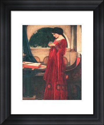Framed Crystal Ball Print