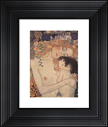 Framed Three Ages (Detail) Print