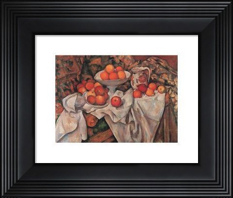 Framed Apples And Oranges Print