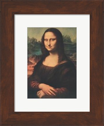 Framed Mona Lisa Print