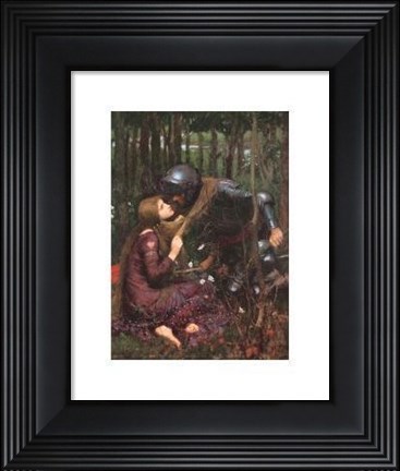 Framed La Belle Dame Sans Merci Print