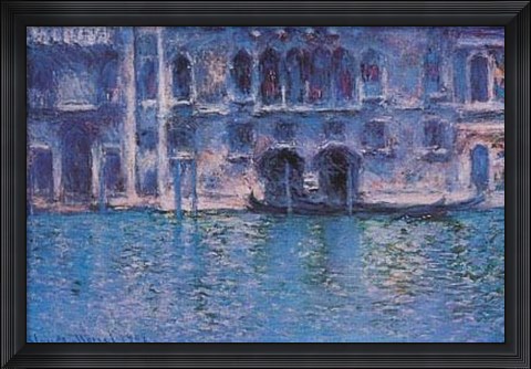 Framed Venice, Palaza Da Mula, 1908 Print