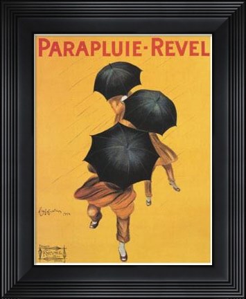 Framed Parapluie-Revel, 1922 Print